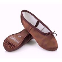  Freed 'Aspire' Soft Satin Adult Ballet Shoe Brown