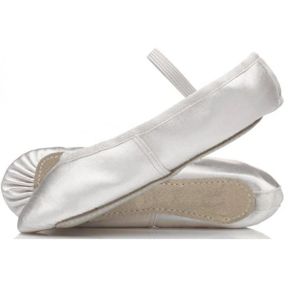 Freed 'Aspire' White Soft Satin Child Ballet Shoe