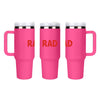 RAD Stainless Steel Sip Cup Fuchsia