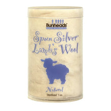  Spun Silver Lambs Wool 1oz