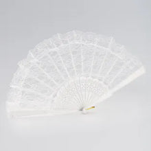  Lace Fan White