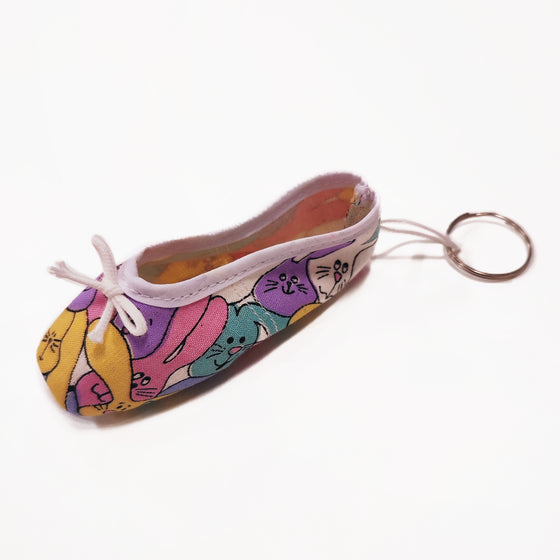 Pointe Shoe Keyring