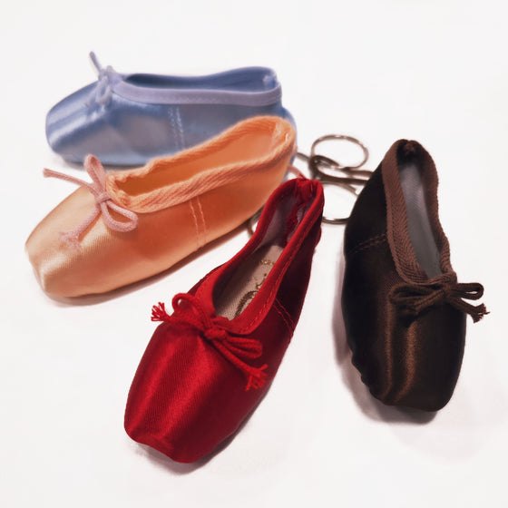 Pointe Shoe Keyring